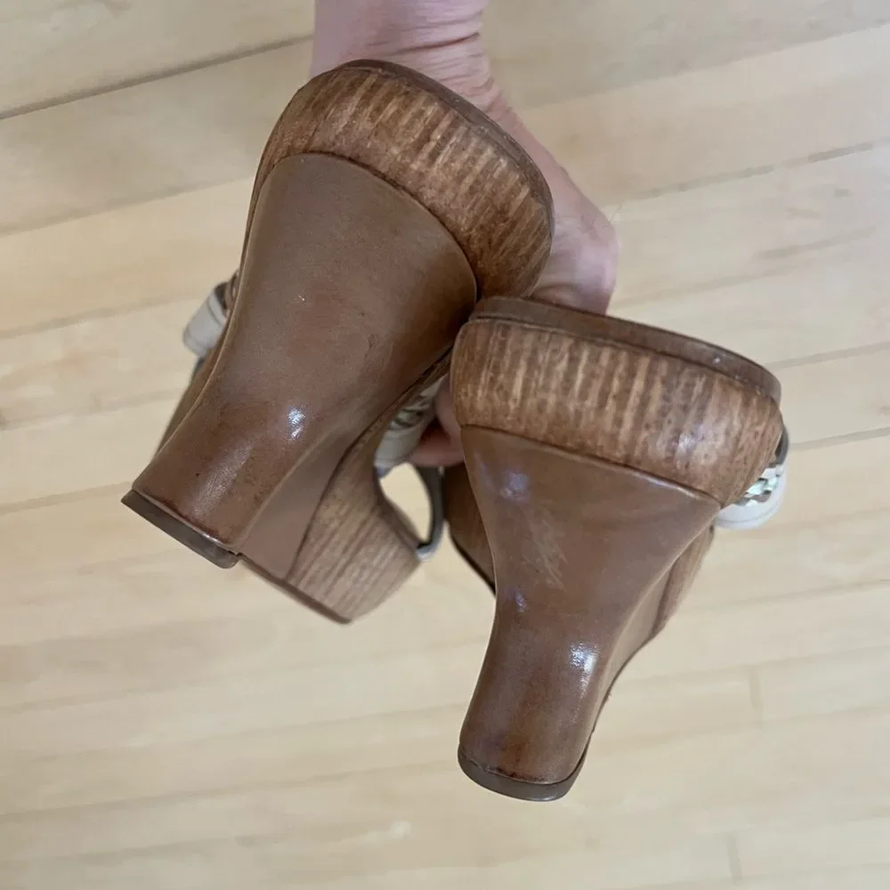Leifsdottir Onni Wedge Leather Sandal 39.5